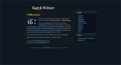 Desktop Screenshot of karr-wehner.de