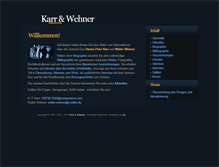 Tablet Screenshot of karr-wehner.de